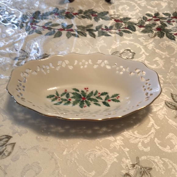 Lenox holiday candy dish - Picture 3 of 5